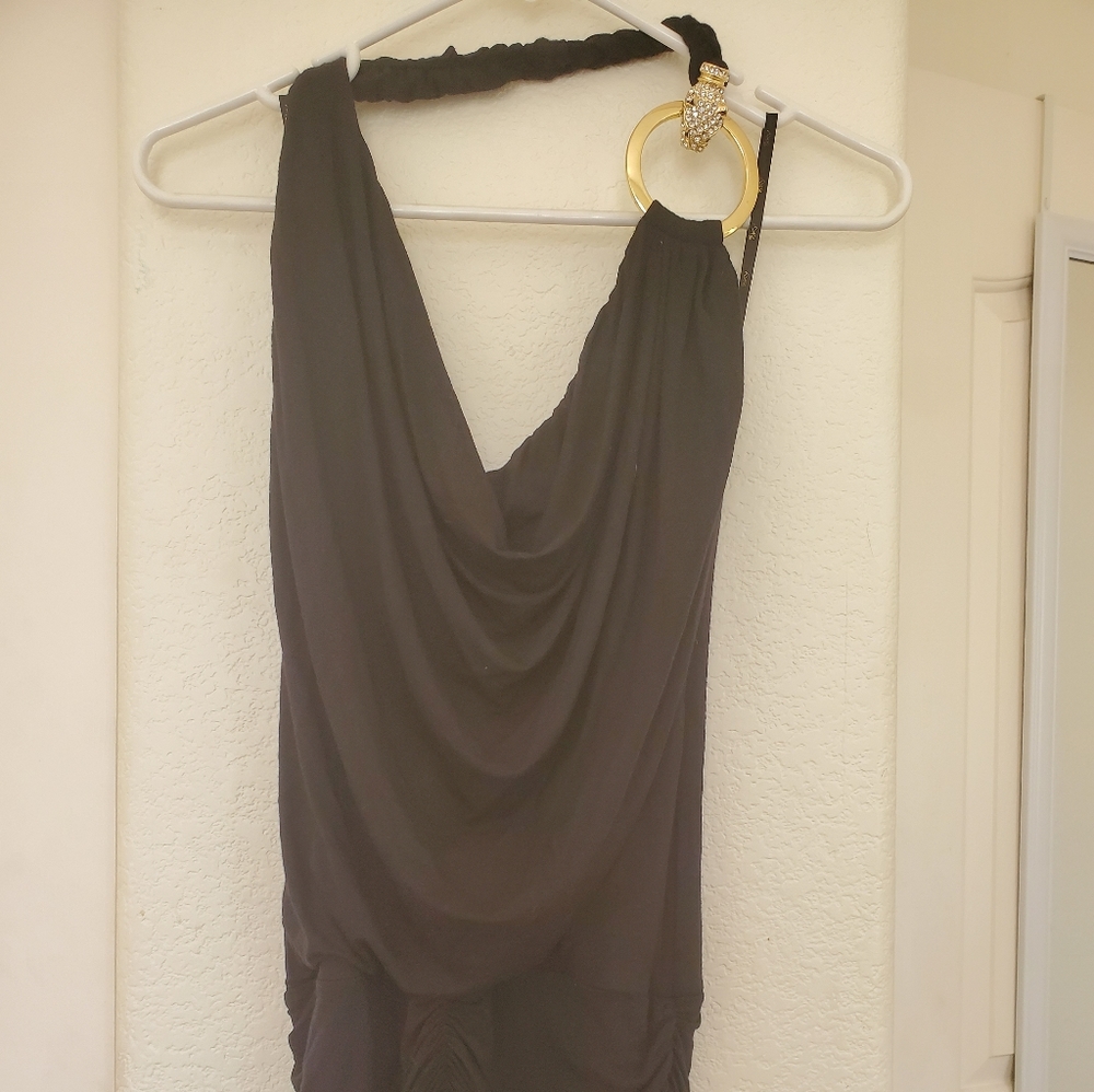 Black sky dress